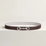 Lady Rider belt buckle & Reversible leather strap 24 mm